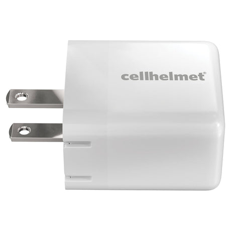 Cellhelmet 20-Watt Dual-Port USB-C and USB Wall Charger, for Smartphones and Tablets
