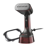 CHI LAVA Ceramic Plate Garment Steamer for Clothes with Fabric Brush, Red - Certified Refurbished