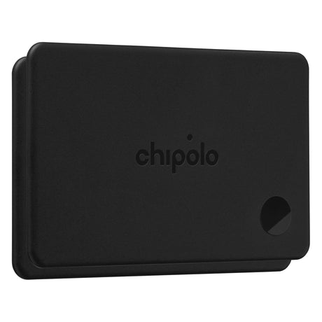 Chipolo CARD Rechargeable Tracking Device, Charcoal, 2 Pack