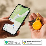 Chipolo LOOP Rechargeable Device Tracking Tag, 1 Pack, Honey