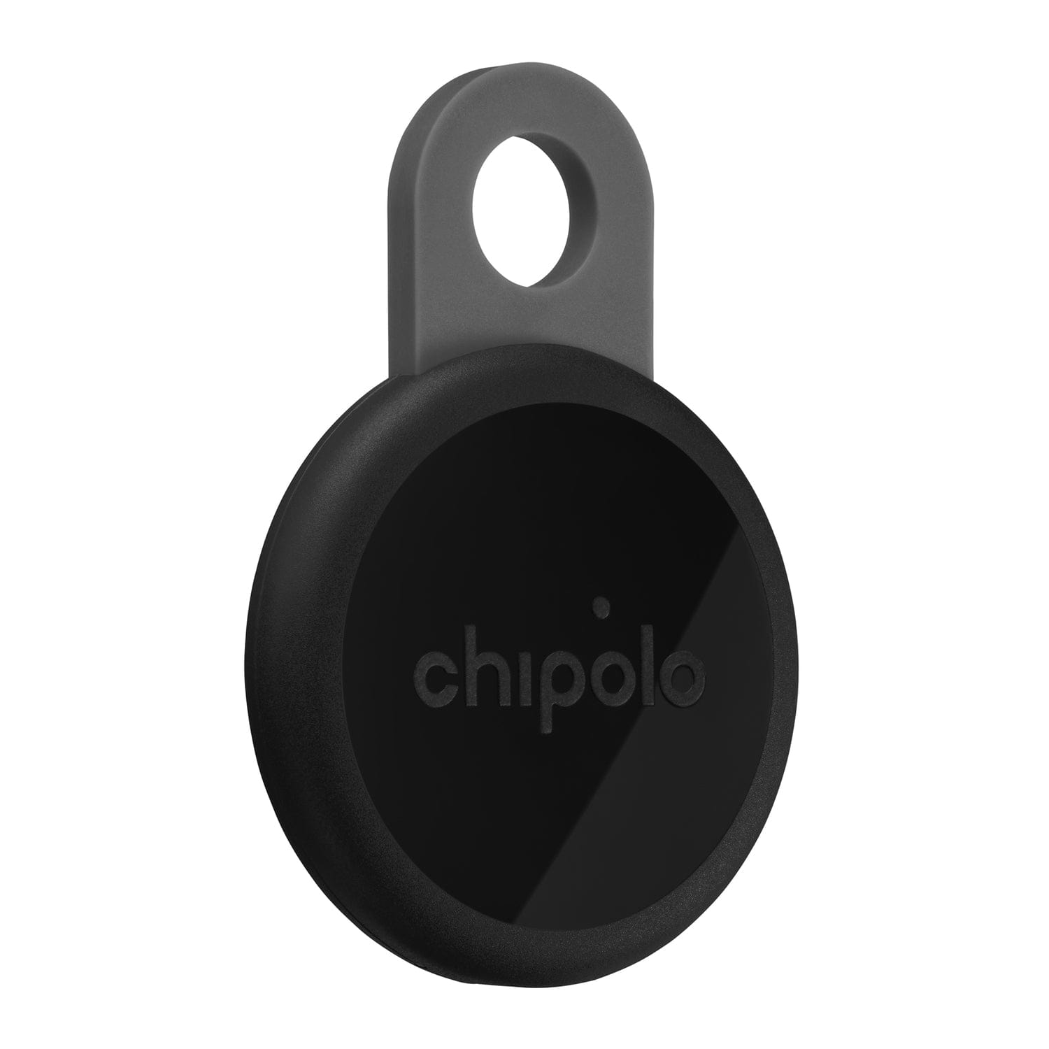 Chipolo LOOP Rechargeable Device Tracking Tag, 1 Pack, Charcoal
