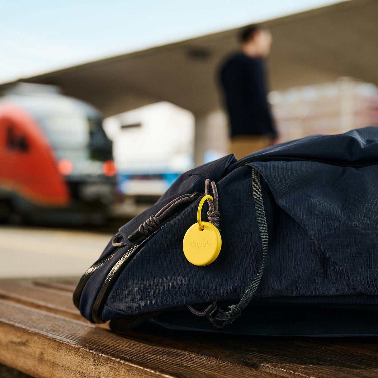 Chipolo POP Device Tracking Tag, 1 Pack, Yellow