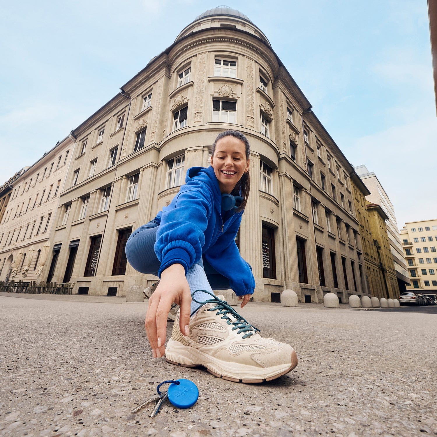 Chipolo POP Device Tracking Tag, 1 Pack, Blue