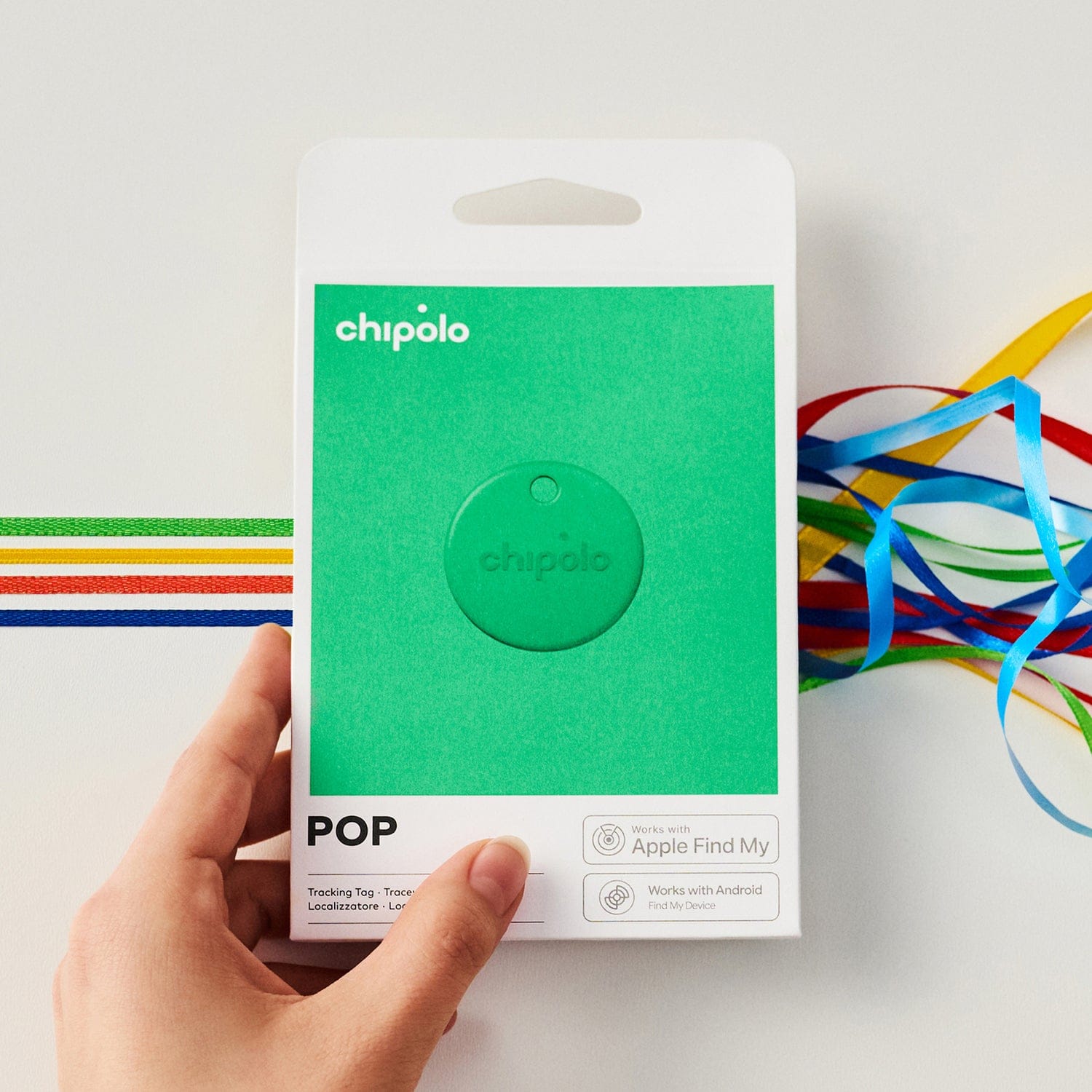 Chipolo POP Device Tracking Tag, 1 Pack, Green