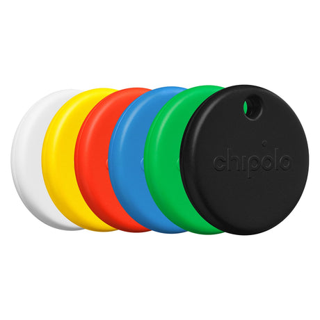 Chipolo POP Device Tracking Tag, 6 Pack, Multicolor