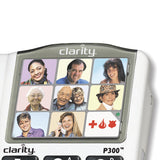 Clarity P300 Amplified Corded Photo Phone, White