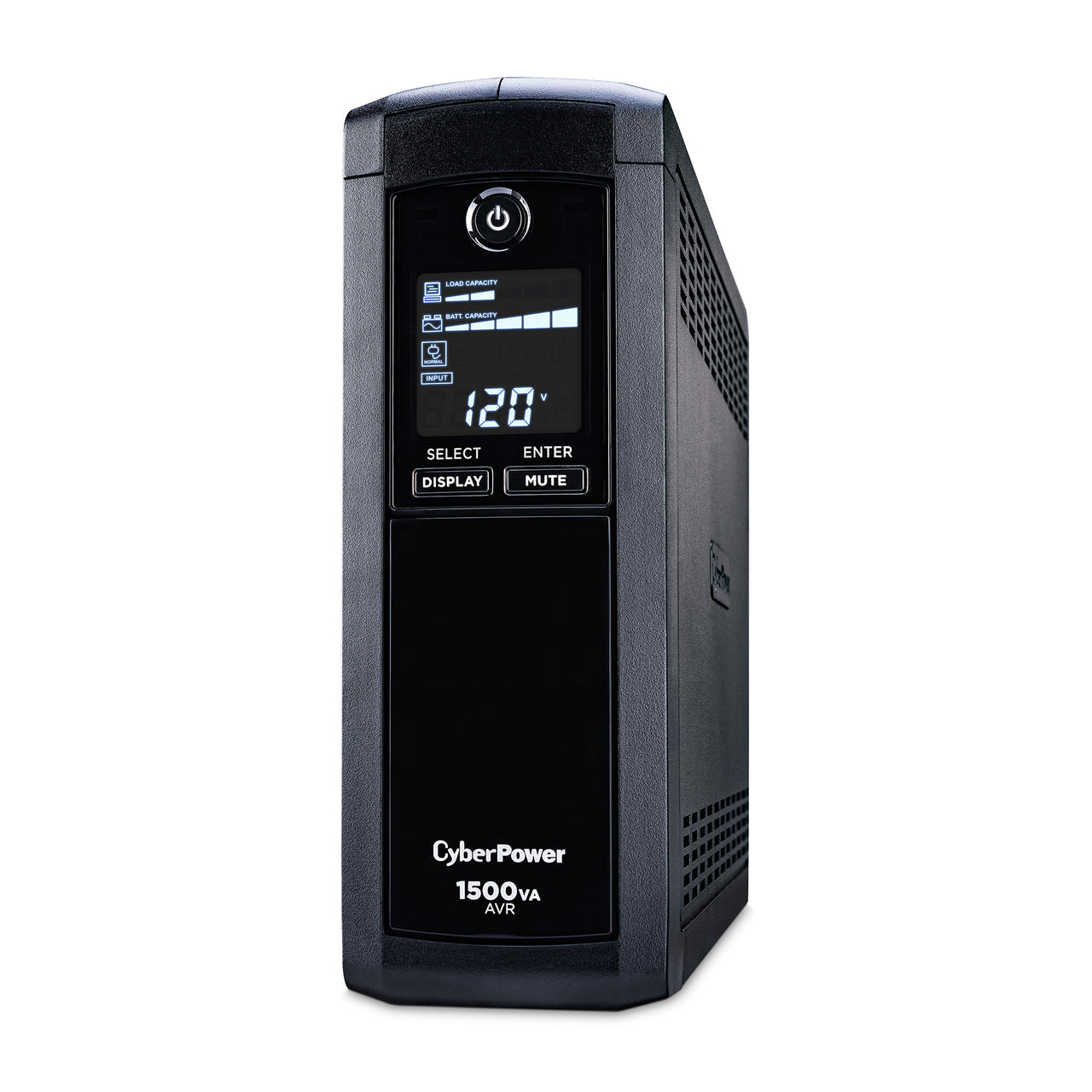 CyberPower CP1500AVRLCD-R 1500VA/900W LCD UPS System - New Battery Certified Refurbished