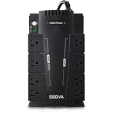 CyberPower 550VA/330W 8 Outlets Compact Standby UPS - New Battery Certified Refurbished