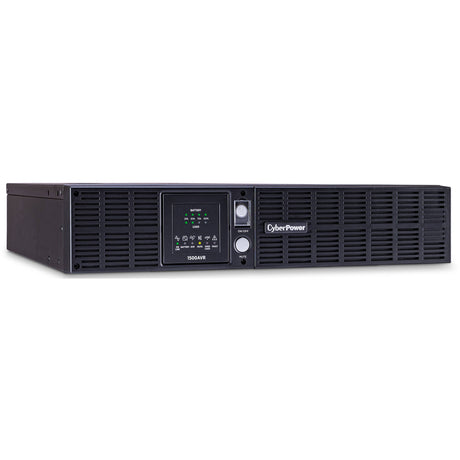 CyberPower 1500VA/900W, 8 Outlets, AVR, 2U Rack/Tower Smart App LCD UPS System - Certified Refurbished