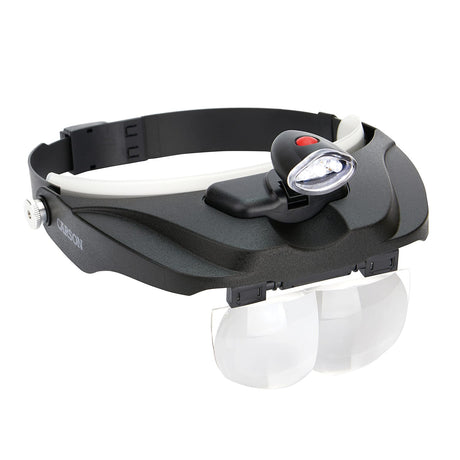 Carson MagniVisor Deluxe LED Head Visor Magnifier