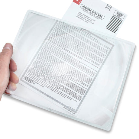 Carson 2x Magnification Rigid-Frame 8.5-In. x 11-In. Magnifier
