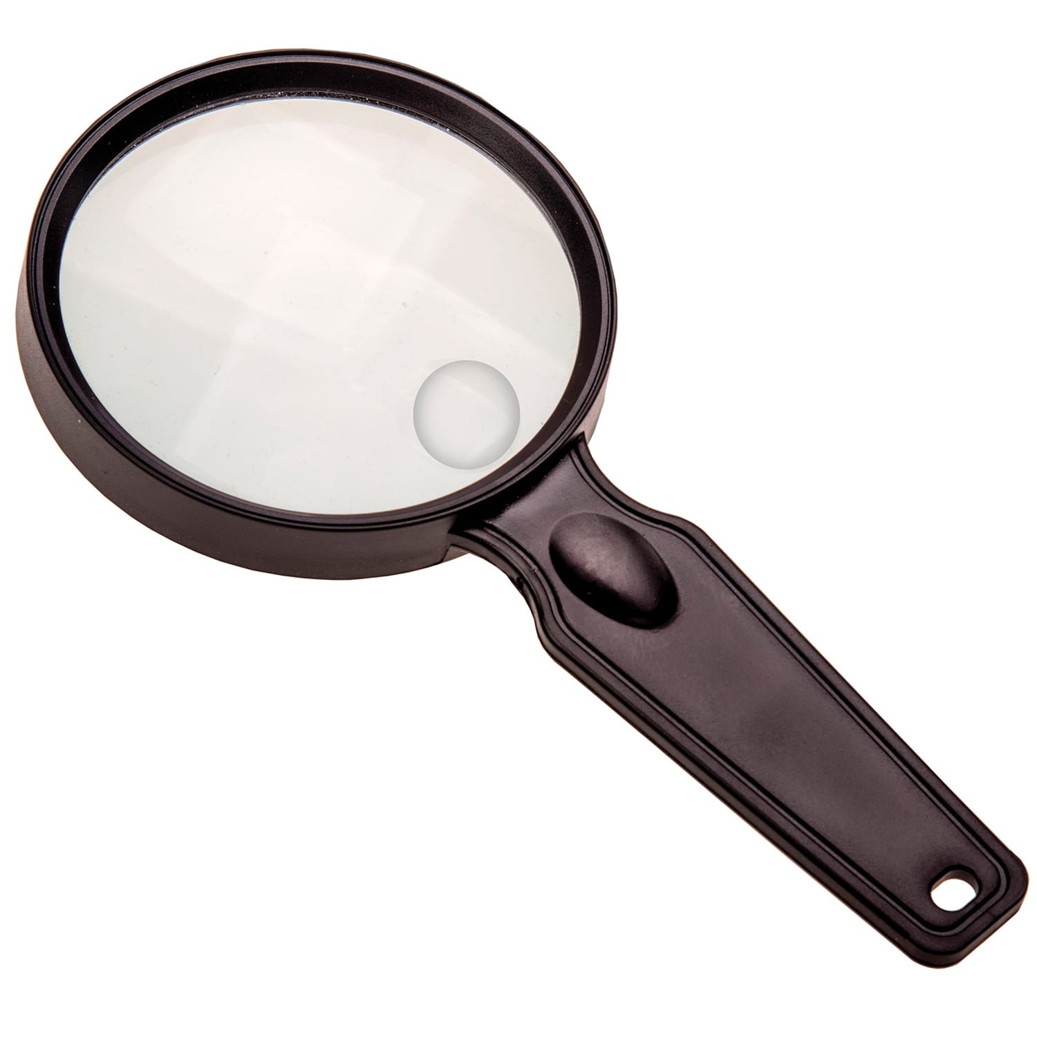 Carson MagniView 2x Handheld Magnifier with 4.5x Spot and 3.5-Inch Acrylic Lens