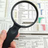 Carson MagniView 2x Handheld Magnifier with 4.5x Spot and 3.5-Inch Acrylic Lens