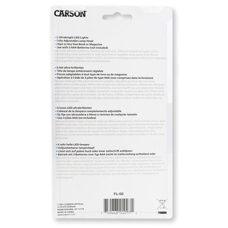 Carson FlexNeck Plus Fully Adjustable Booklight
