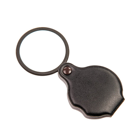 Carson Slide-open 4x Glass Magnifier with Attached Case