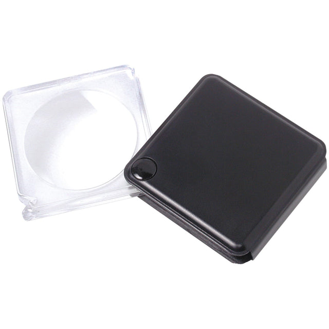 Carson MagniFlip 1.5" Flip-Open Pocket Magnifier with Built-in Case