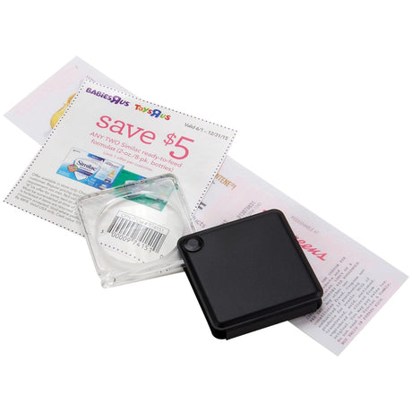 Carson MagniFlip 1.5" Flip-Open Pocket Magnifier with Built-in Case