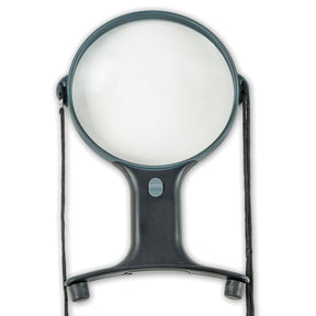 Carson MagniShine LED Lighted 5-Inch 2x Power Hands-Free Magnifier