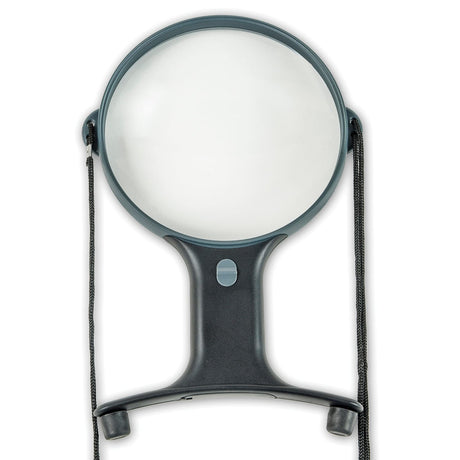 Carson MagniShine LED Lighted 5-Inch 2x Power Hands-Free Magnifier