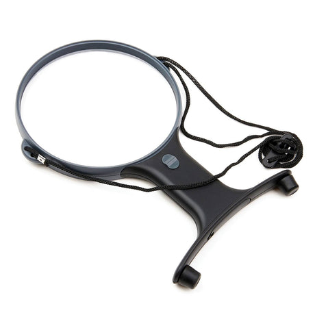 Carson MagniShine LED Lighted 5-Inch 2x Power Hands-Free Magnifier
