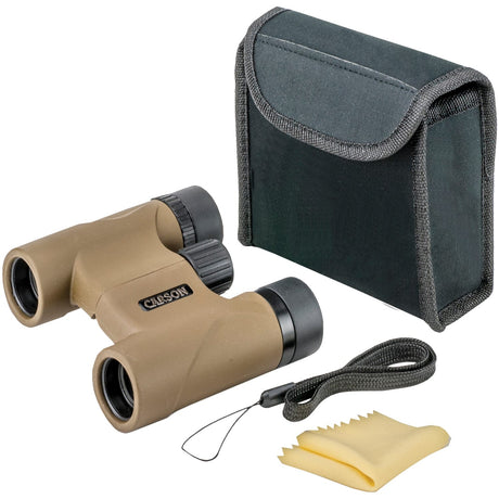 Carson Stinger 8x 22 mm Compact Portable Binoculars
