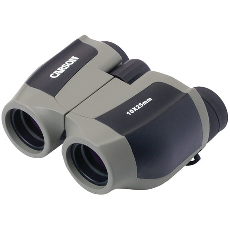 Carson ScoutPlus 10x 25mm Compact Porro Prism Binoculars
