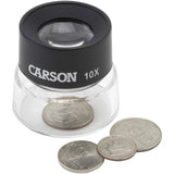Carson LumiLoupe Pre-Focused Stand Magnifier Loupe