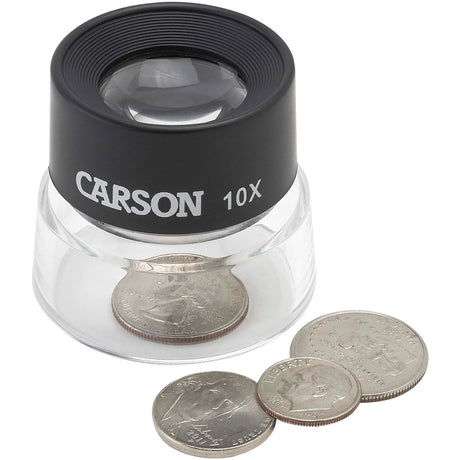 Carson LumiLoupe Pre-Focused Stand Magnifier Loupe