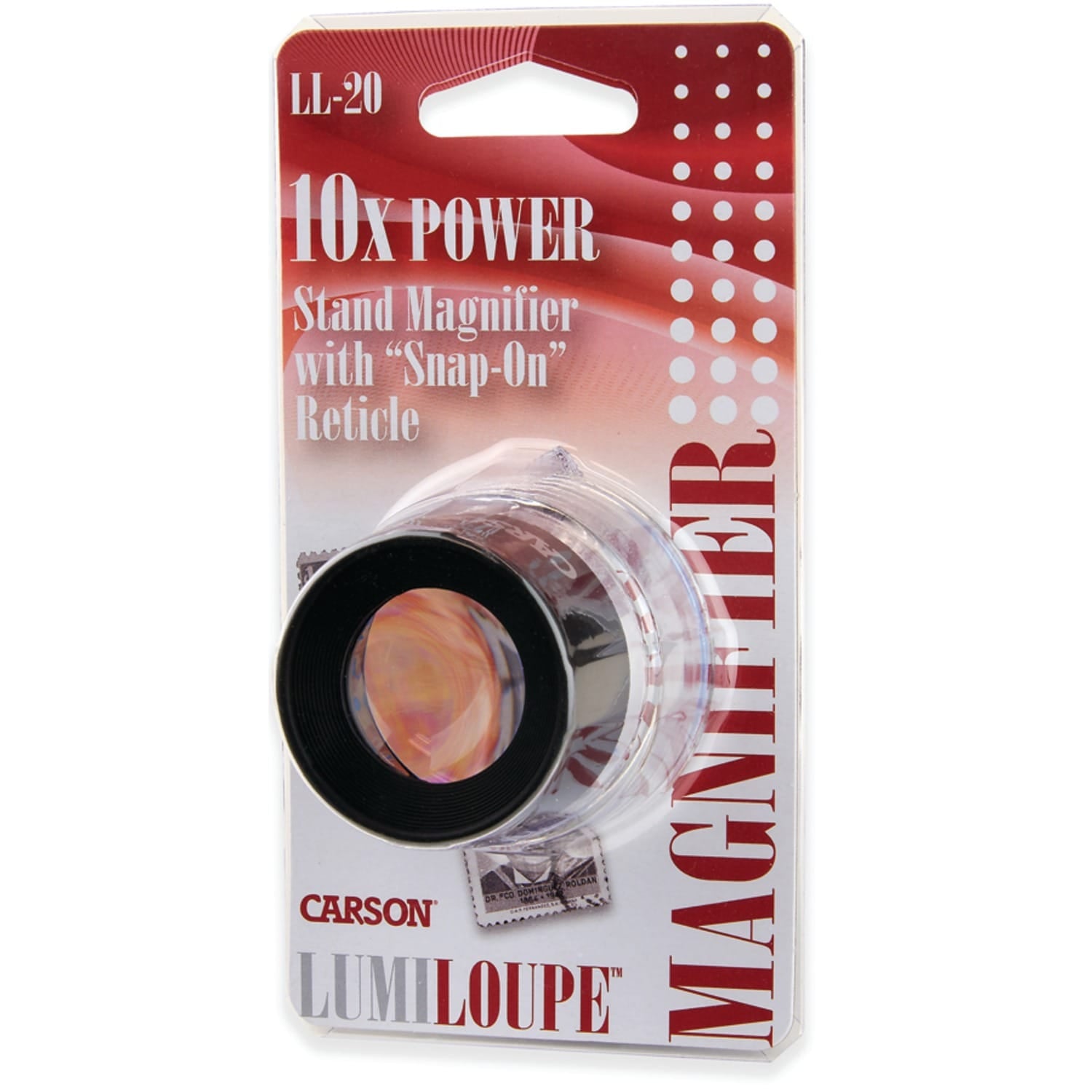 Carson LumiLoupe 10x Magnifier