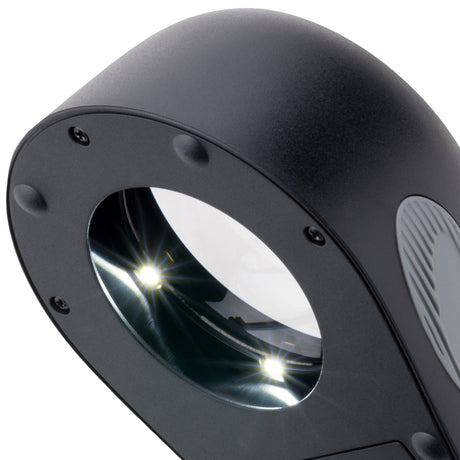 Carson LumiLoupe Ultra 5x LED Lighted Stand Loupe Magnifier with 3 Brightness Settings