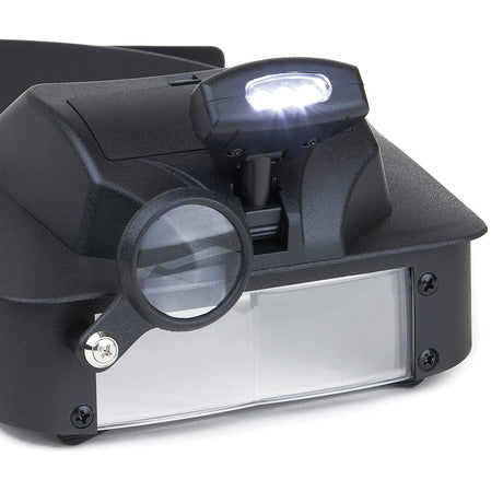 Carson LumiVisor Lighted Head Magnifier