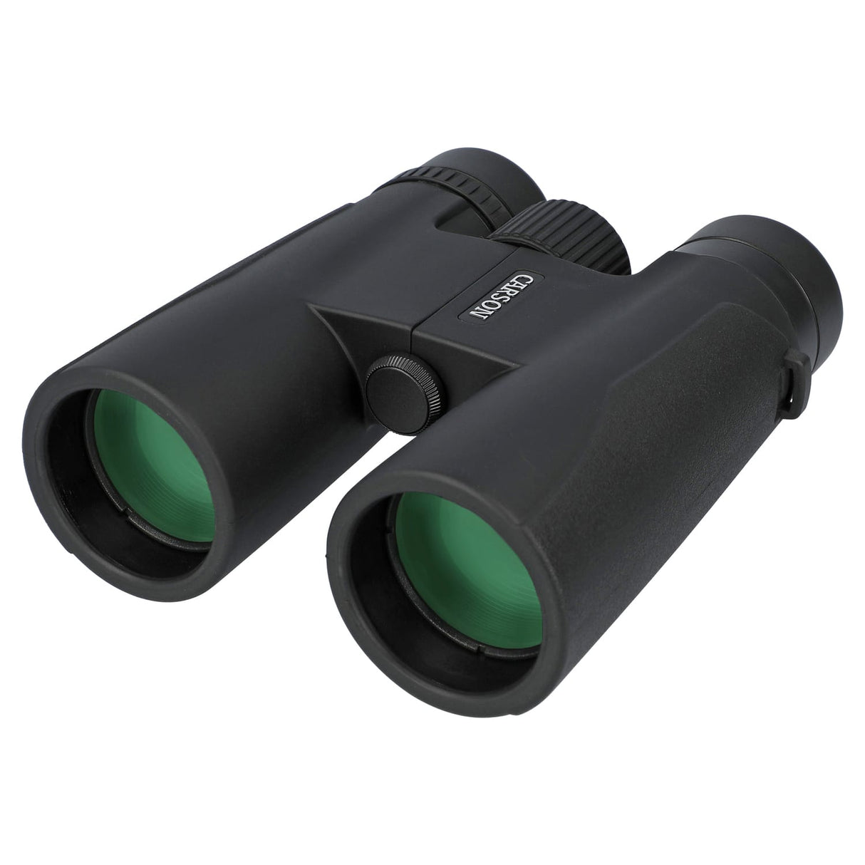 Carson Makalu 10x42 Full-Size Roof-Prism Binoculars with Strap, Pouch, Caps, and Cleaning Cloth for Birding, Hiking, and Outdoor Use