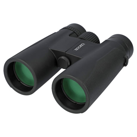 Carson Makalu 10x42 Full-Size Roof-Prism Binoculars with Strap, Pouch, Caps, and Cleaning Cloth for Birding, Hiking, and Outdoor Use