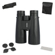 Carson Makalu 12x50 Full-Size Roof-Prism Binoculars with Strap, Pouch, Caps, and Cleaning Cloth for Birding, Hiking, and Outdoor Use