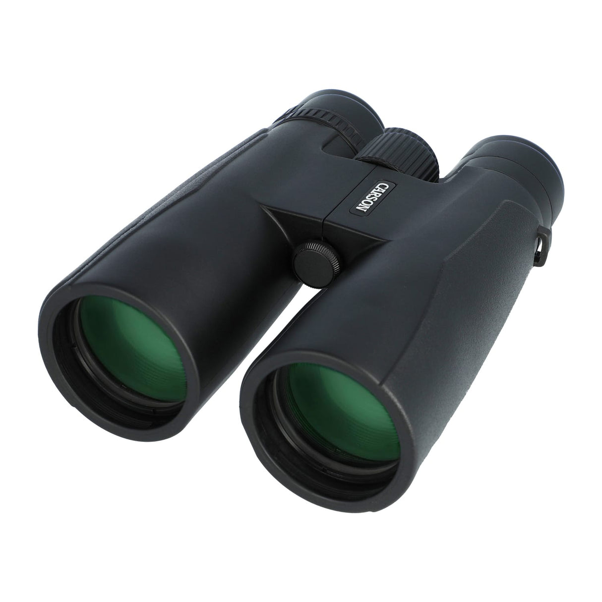 Carson Makalu 12x50 Full-Size Roof-Prism Binoculars with Strap, Pouch, Caps, and Cleaning Cloth for Birding, Hiking, and Outdoor Use