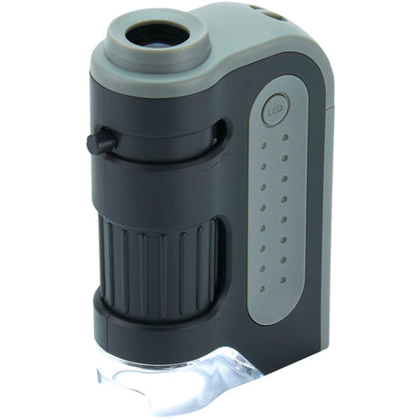 Carson MicroBrite Plus 60x–120x LED Pocket Microscope