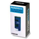 Carson PocketMicro 20x to 60x LED Lighted Zoom Field Microscope with Aspheric Lens System