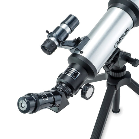 Carson  SkyChaser 70 mm Refractor Beginner Telescope with Tabletop Tripod
