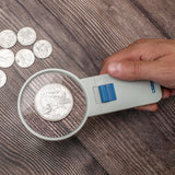 Carson HandHeld LED-Lighted 4x Magnifier