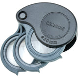 Carson TriView 5x–15x Folding Magnifier