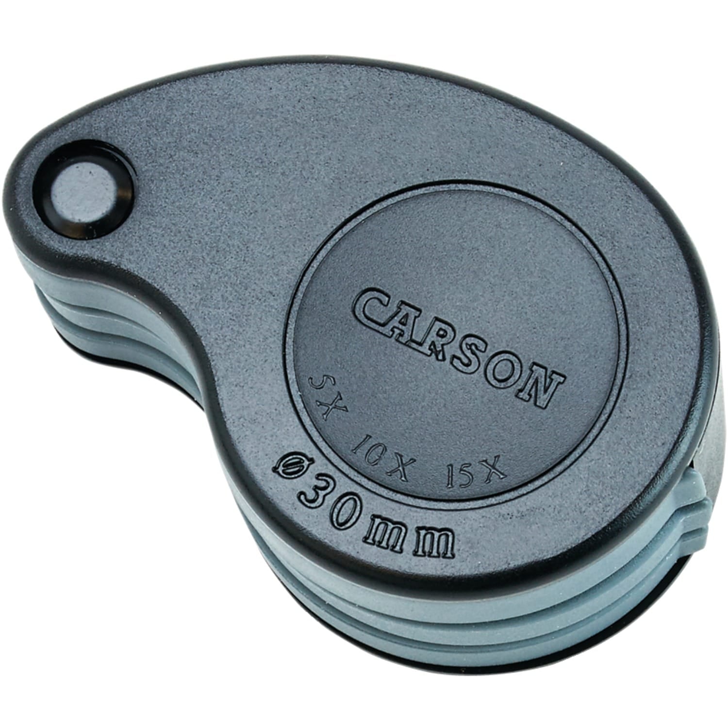 Carson TriView 5x–15x Folding Magnifier