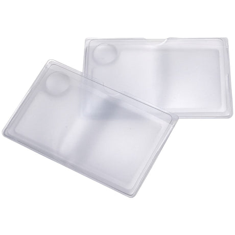 Carson Credit Card-Size Magnifier with 6x Spot Lens, 2 pk