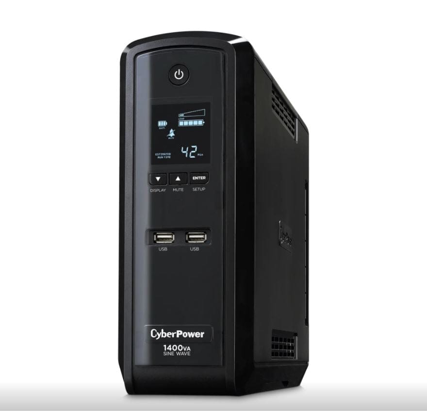 CyberPower 1400VA/900W PC Battery Backup UPS Series - New Battery Cert