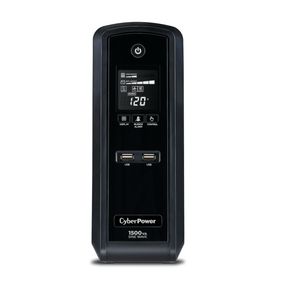 CyberPower 1500VA/900W 10 Outlets Pure Sinewave UPS for Gaming and Content Creators - New Battery Certified Refurbished