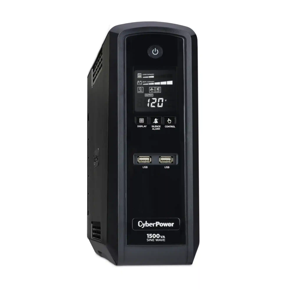 CyberPower CST1500S 1500VA/900W 10 Outlets PC Battery Backup UPS Series - New Battery Certified Refurbished