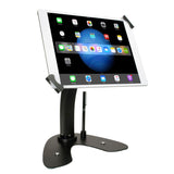 CTA Digital Universal Dual Security Kiosk for 7-In. to 13-In. Tablets with Locking Holder and Anti-Theft Cable
