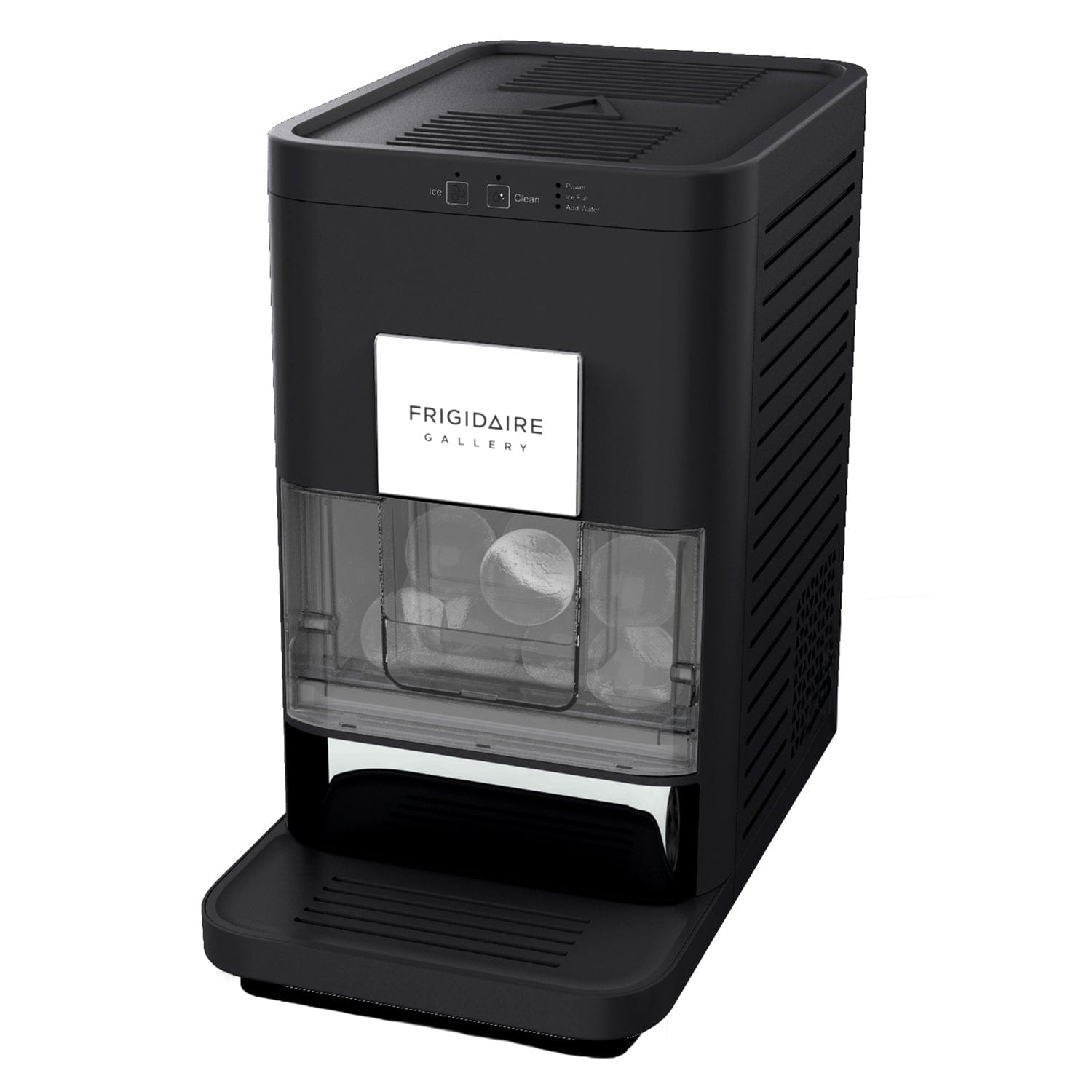 Frigidaire Touch-Control Artisanal Sphere-Shaped Clear Ice Maker, Black