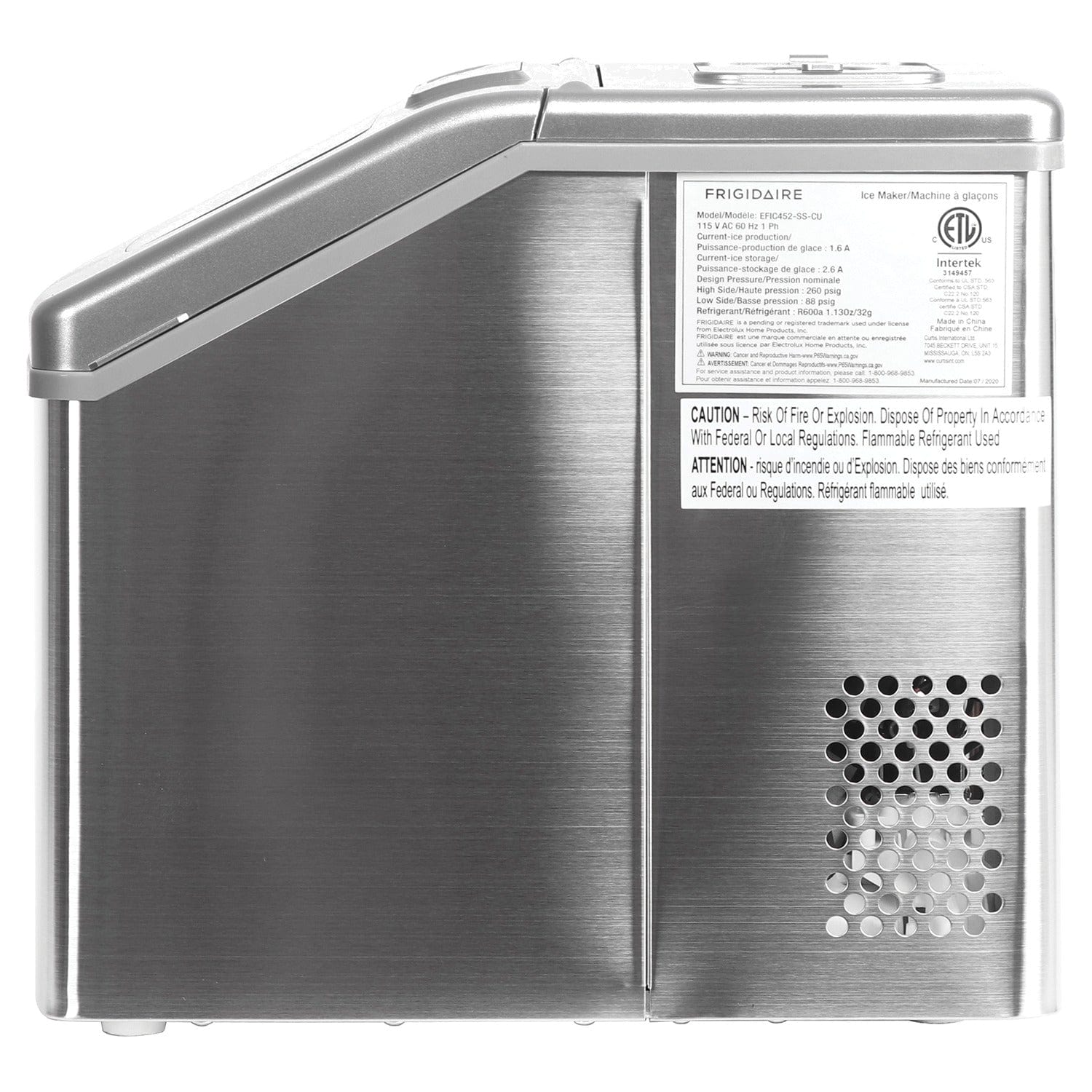 Frigidaire 40-Pound Freestanding Ice Maker