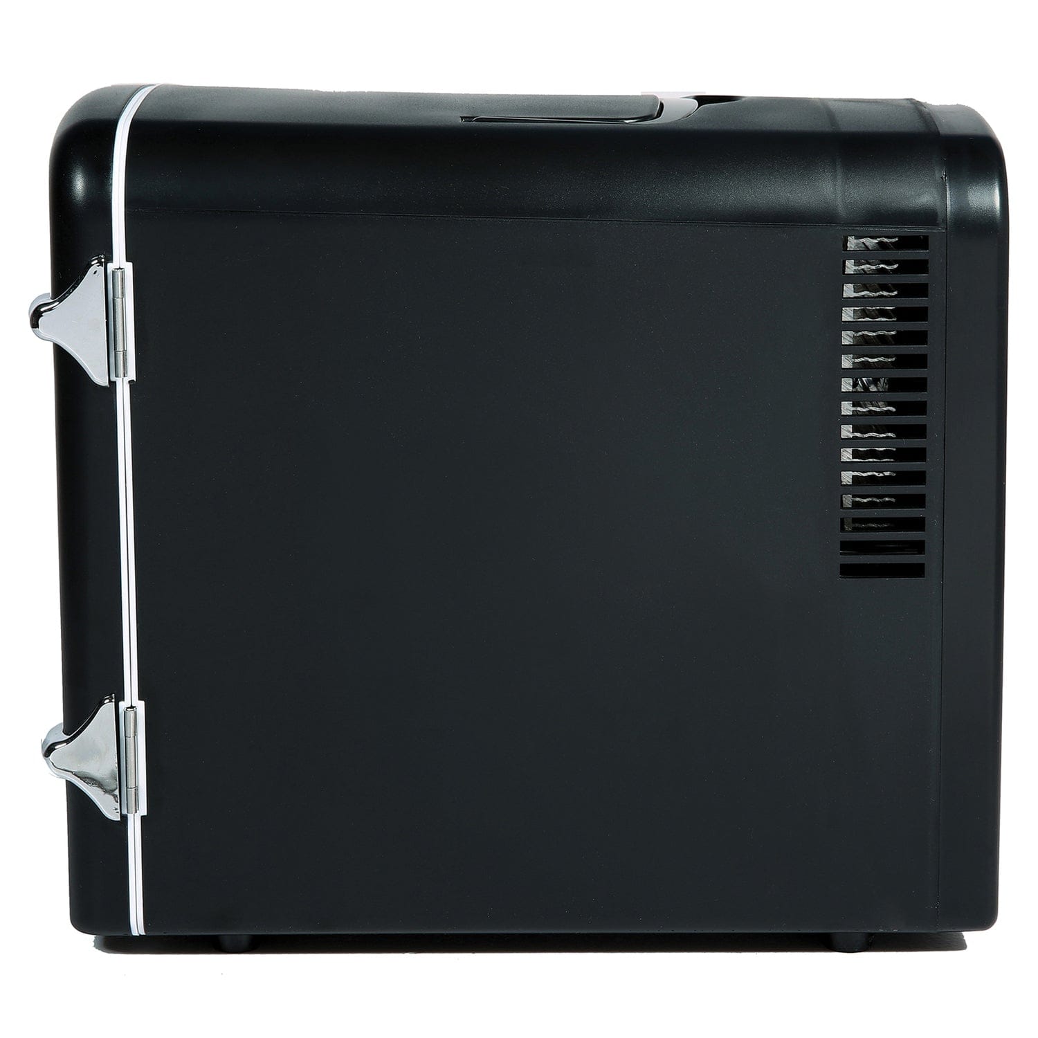 Frigidaire 9-Can 48-Watt Portable Retro Mini Refrigerator, Black