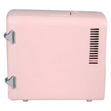 Frigidaire 9-Can 48-Watt Portable Retro Mini Refrigerator, Pink